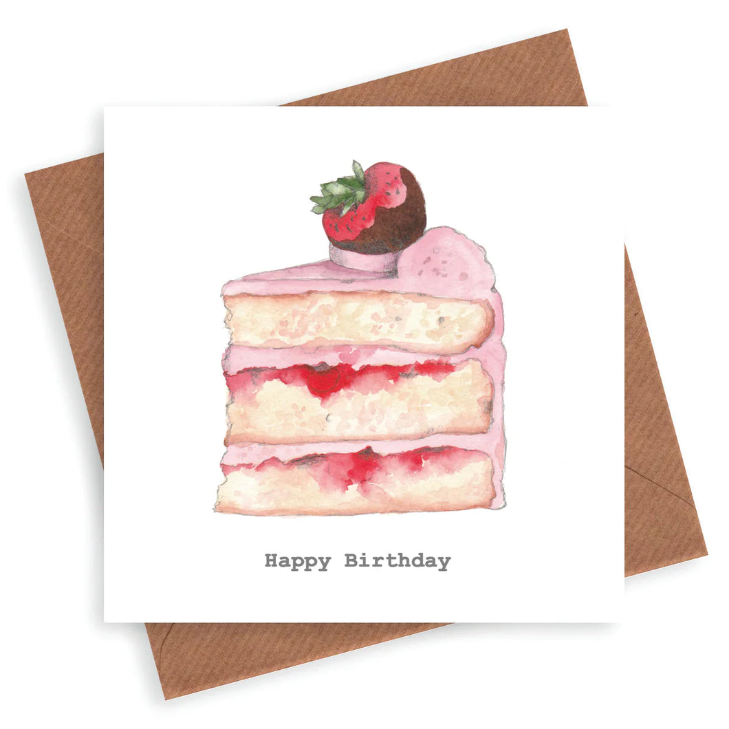 C&C Birthday Cake Slice Card