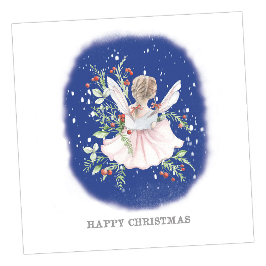 C&C Christmas Fairy Foil Card