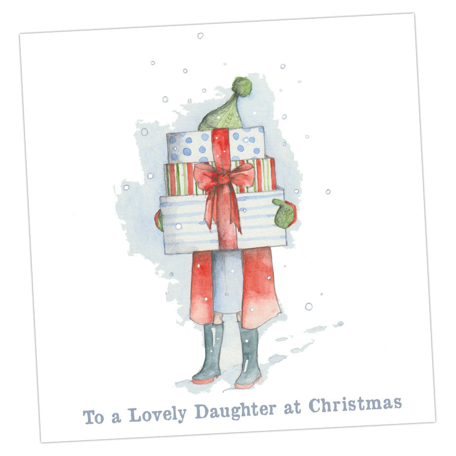 C&C Christmas Lovely Daughter Card