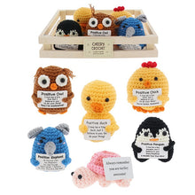 Load image into Gallery viewer, Cheery Crochet Positive Animals
