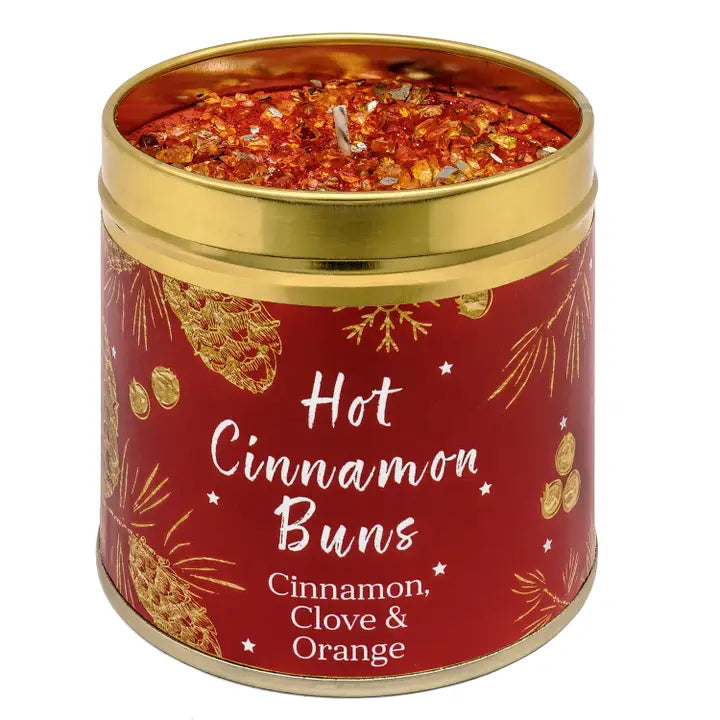 Christmas Elegance Hot Cinnamon Buns Candle