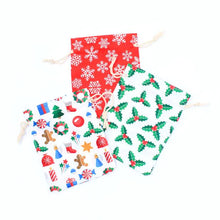Load image into Gallery viewer, Christmas Fabric Bag 13 x 10 cm
