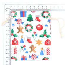 Load image into Gallery viewer, Christmas Fabric Bag 13 x 10 cm
