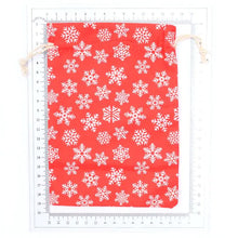 Load image into Gallery viewer, Christmas Fabric Bag 19.5 x 14 cm
