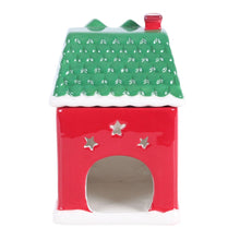 Load image into Gallery viewer, Christmas House Oil &amp; Wax Melt Burner
