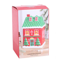 Load image into Gallery viewer, Christmas House Oil &amp; Wax Melt Burner
