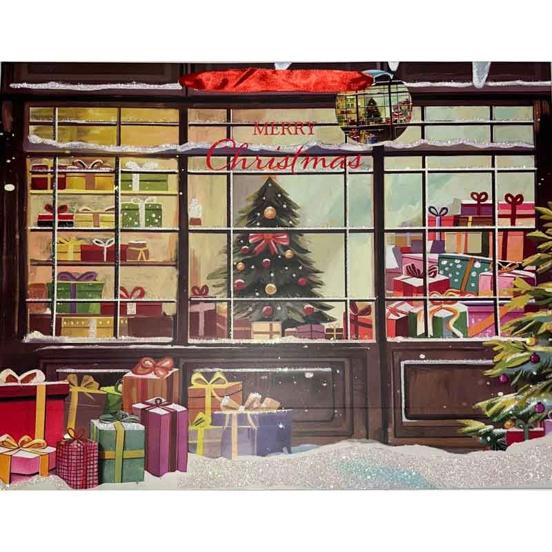 Christmas Large Gift Bag Shop Window