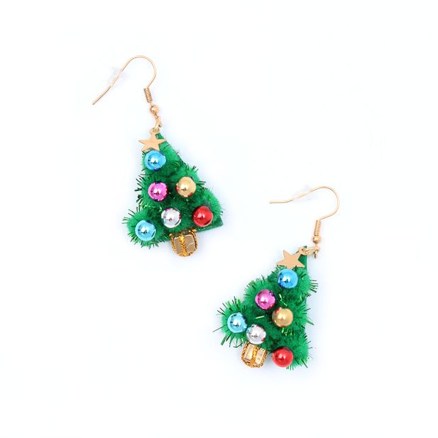 Christmas Tree Earrings