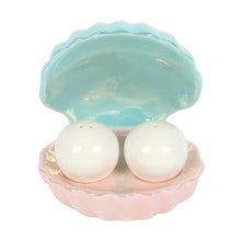 Load image into Gallery viewer, Clam Shell Salt &amp; Pepper Shakers
