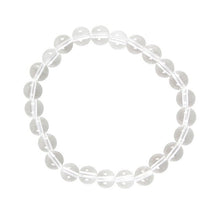 Load image into Gallery viewer, Semi Precious Clear Quartz Bead Bracelet
