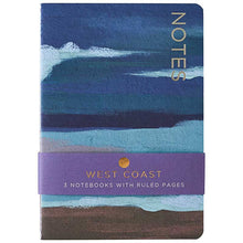 Load image into Gallery viewer, A5 Notebook Triple Pack Coast
