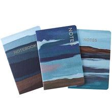 Load image into Gallery viewer, A5 Notebook Triple Pack Coast
