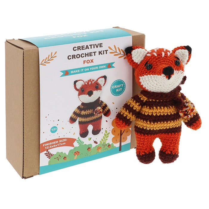 Crochet Craft Kit Fox
