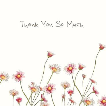 Sitting Pretty Daisies Thank You Card