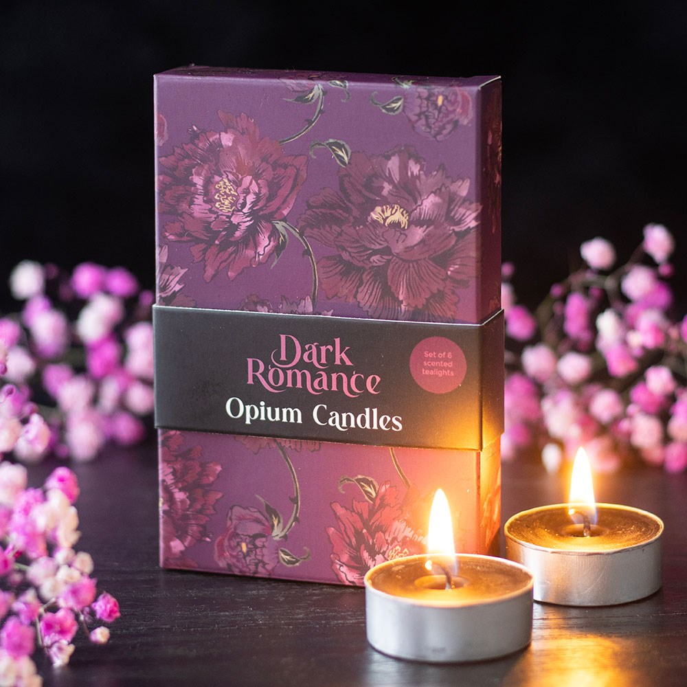Dark Romance Opium Tealight Candles