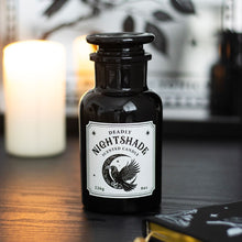 Load image into Gallery viewer, Deadly Nightshade Raven Candle Jar
