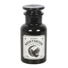 Load image into Gallery viewer, Deadly Nightshade Raven Candle Jar
