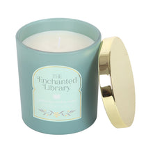Load image into Gallery viewer, Enchanted Library Leather Patchouli &amp; Amber Candle

