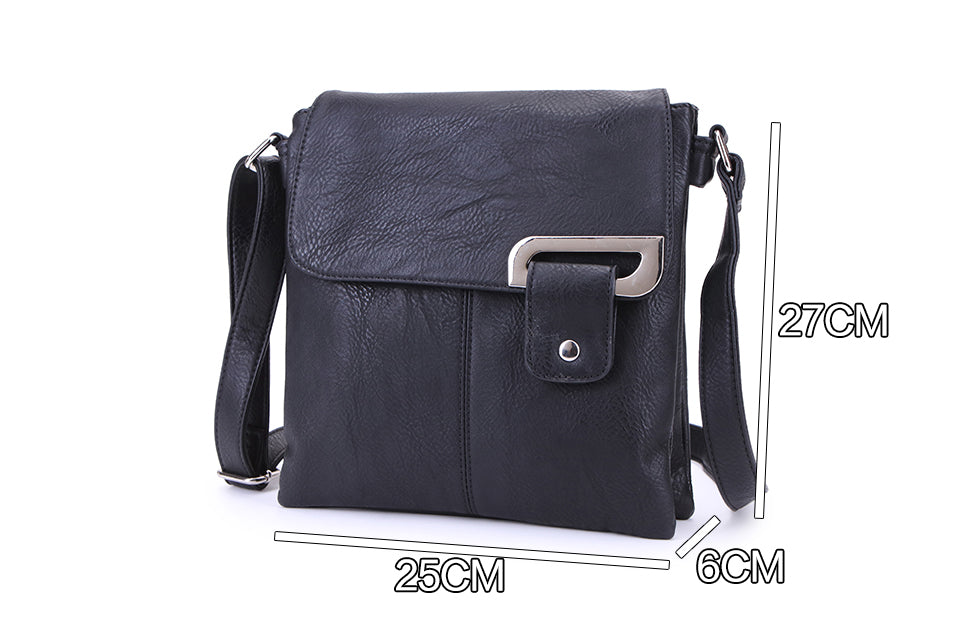 Assymetric Crossbody Bag Navy