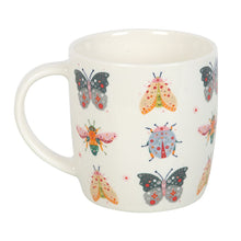 Load image into Gallery viewer, Floral Bug Ceramic Mug
