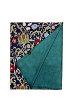 Load image into Gallery viewer, Floral &amp; Thistle Scarf Blue
