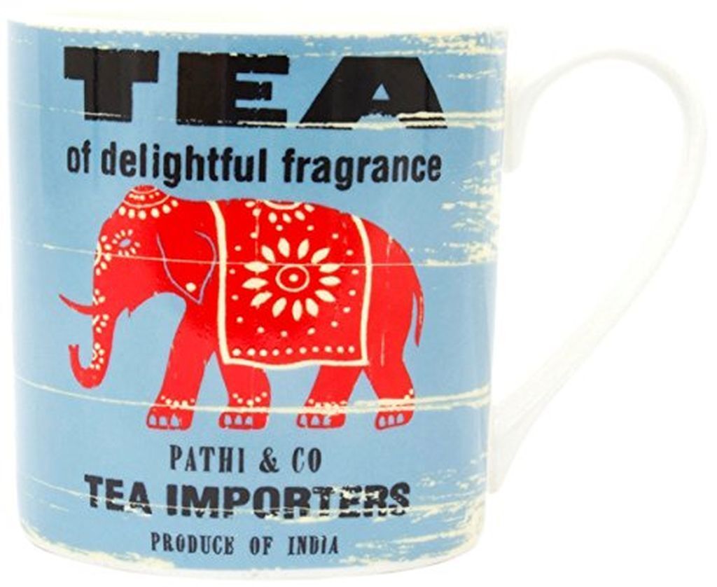 Retro Fragrant Tea Elephant Mug