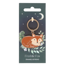 Load image into Gallery viewer, Freddie Fox Enamel Keyring
