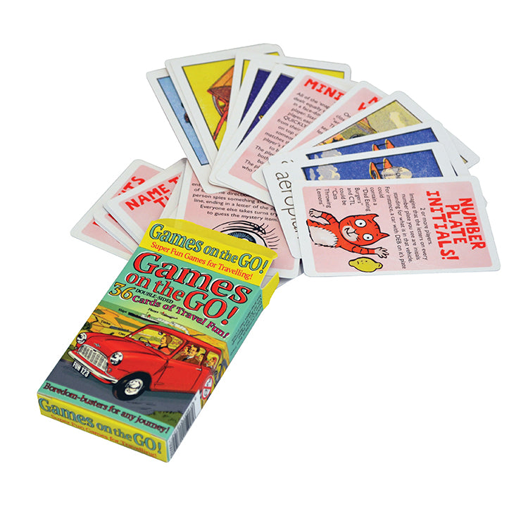 Games On The Go Cards