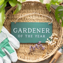 Load image into Gallery viewer, Gardener Of The Year Sign
