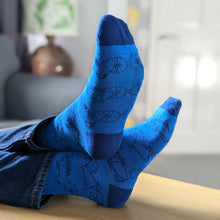 Load image into Gallery viewer, Gentleman&#39;s Emporium Bicycles Enamel Mug &amp; Socks Set
