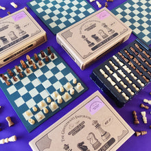 Load image into Gallery viewer, Gentleman&#39;s Emporium Learn To Play Chess Set

