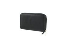 Load image into Gallery viewer, Gia Leather Purse Black &amp; Coral
