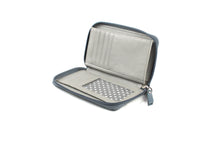 Load image into Gallery viewer, Gia Leather Purse Grey &amp; Pink
