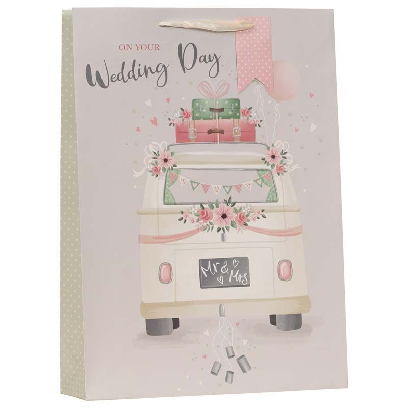 Gift Bag Extra Large Campervan Wedding Day