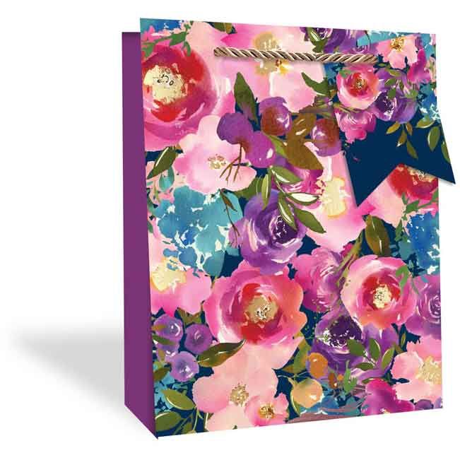 Gift Bag Medium Bright Floral