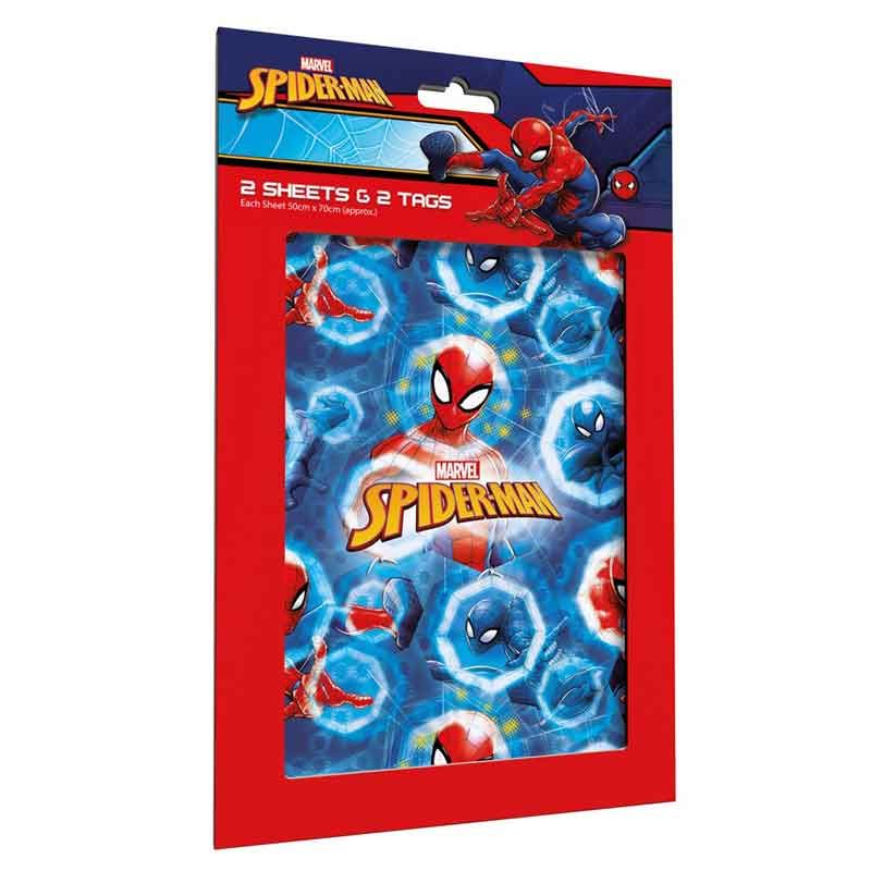 Gift Wrap Pack Spiderman