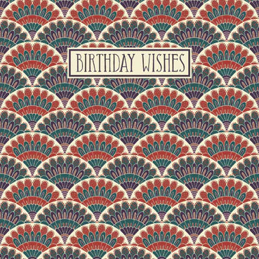 Gill Eggleston Fans Birthday Card