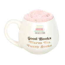 Load image into Gallery viewer, Good Books Ceramic Mug &amp; Socks Set
