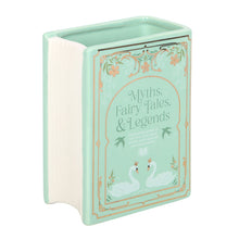 Load image into Gallery viewer, Green Book Shaped Myths Vase
