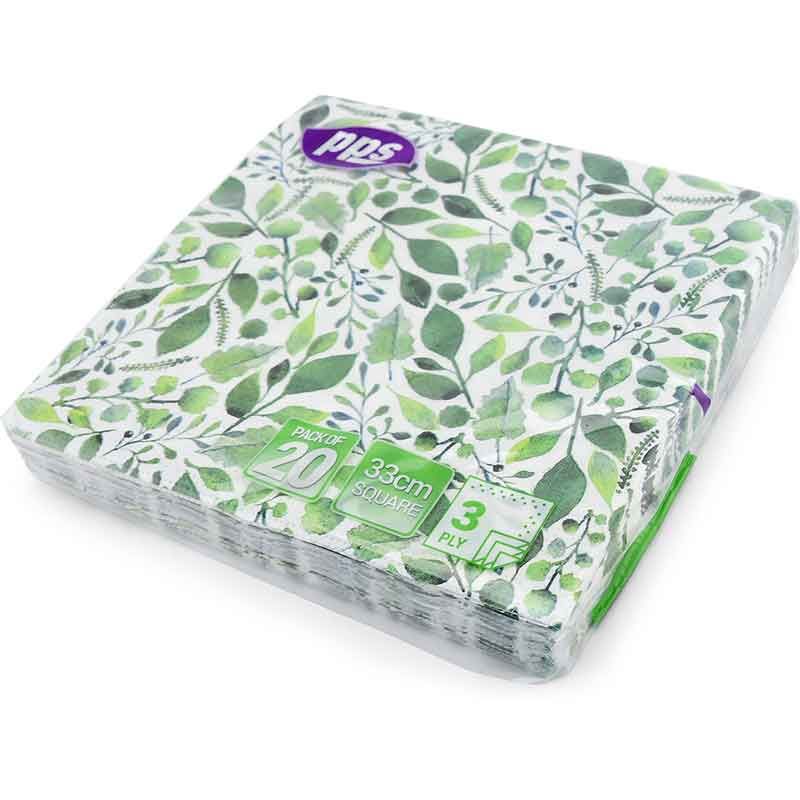 Green Leaf Napkins