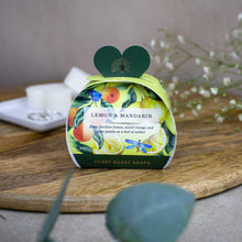 Load image into Gallery viewer, Guest Soap Bag Lemon &amp; Mandarin
