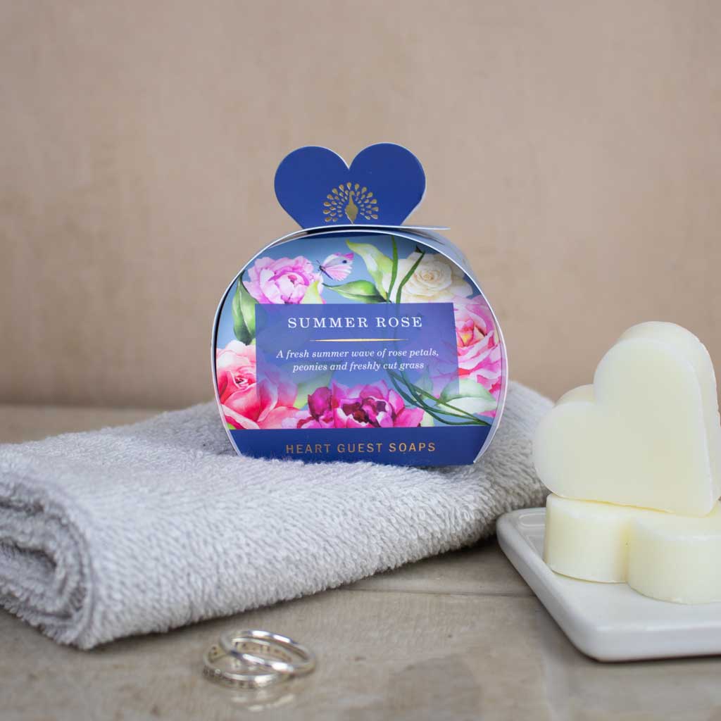 Guest Soap Bag Summer Rose