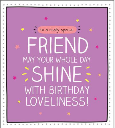Happy Jackson Special Friend Birthday Card