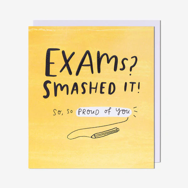 Happy News Exams Smashed It Card