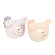 Load image into Gallery viewer, Hen Print Salt &amp; Pepper
