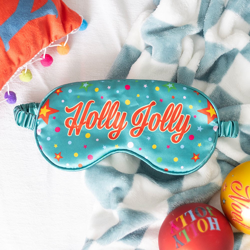 Holly Jolly Sleep Mask