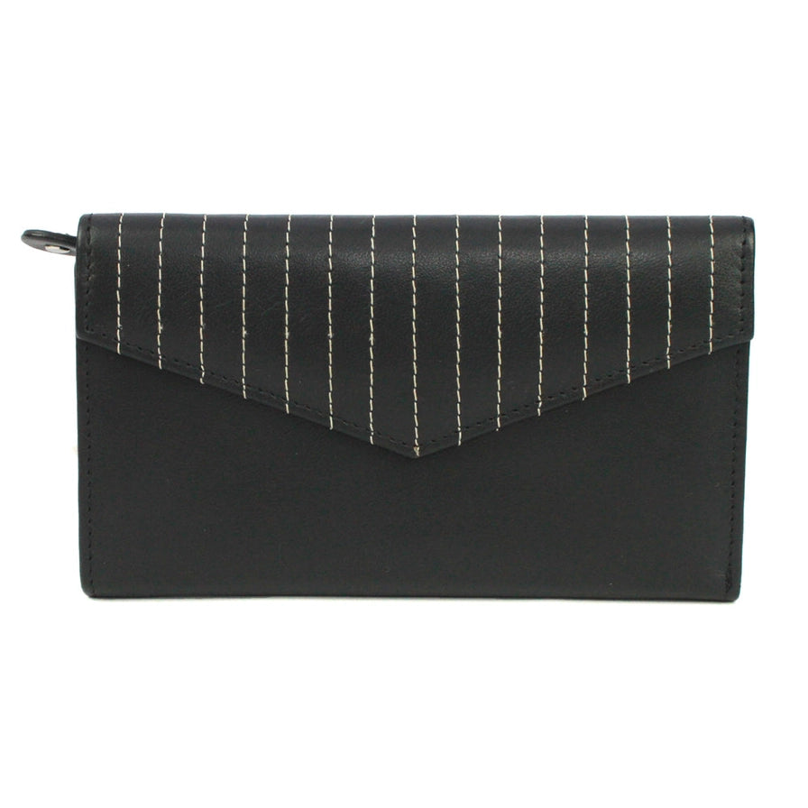 Imogen Leather Purse Black