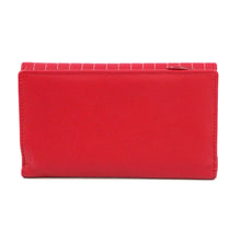 Load image into Gallery viewer, Imogen Leather Purse Red
