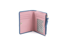 Load image into Gallery viewer, Kiri Leather Purse Blue &amp; Pink
