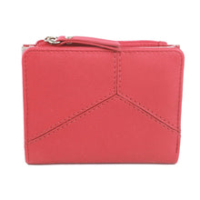 Load image into Gallery viewer, Kiri Leather Purse Red &amp; Beige
